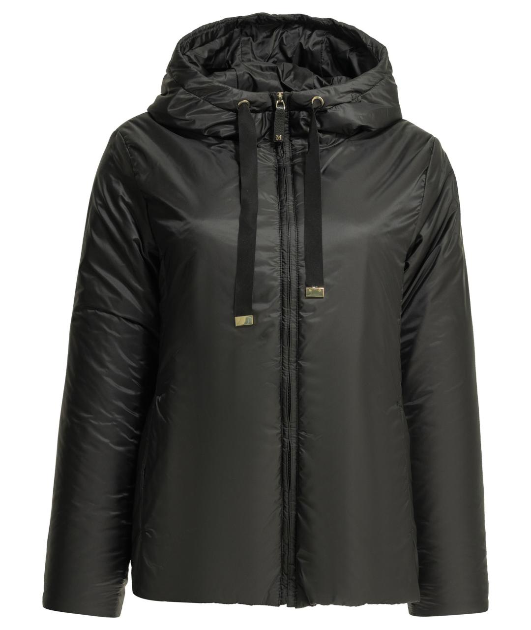 MAX MARA Черная полиэстеровая куртка, фото 1