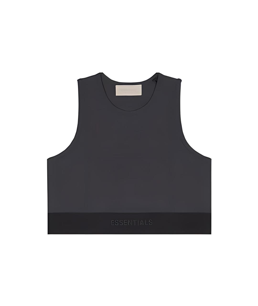 FEAR OF GOD ESSENTIALS Черная майка, фото 1