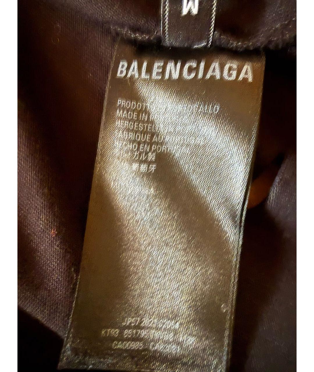 BALENCIAGA Черное хлопковое повседневное платье, фото 7