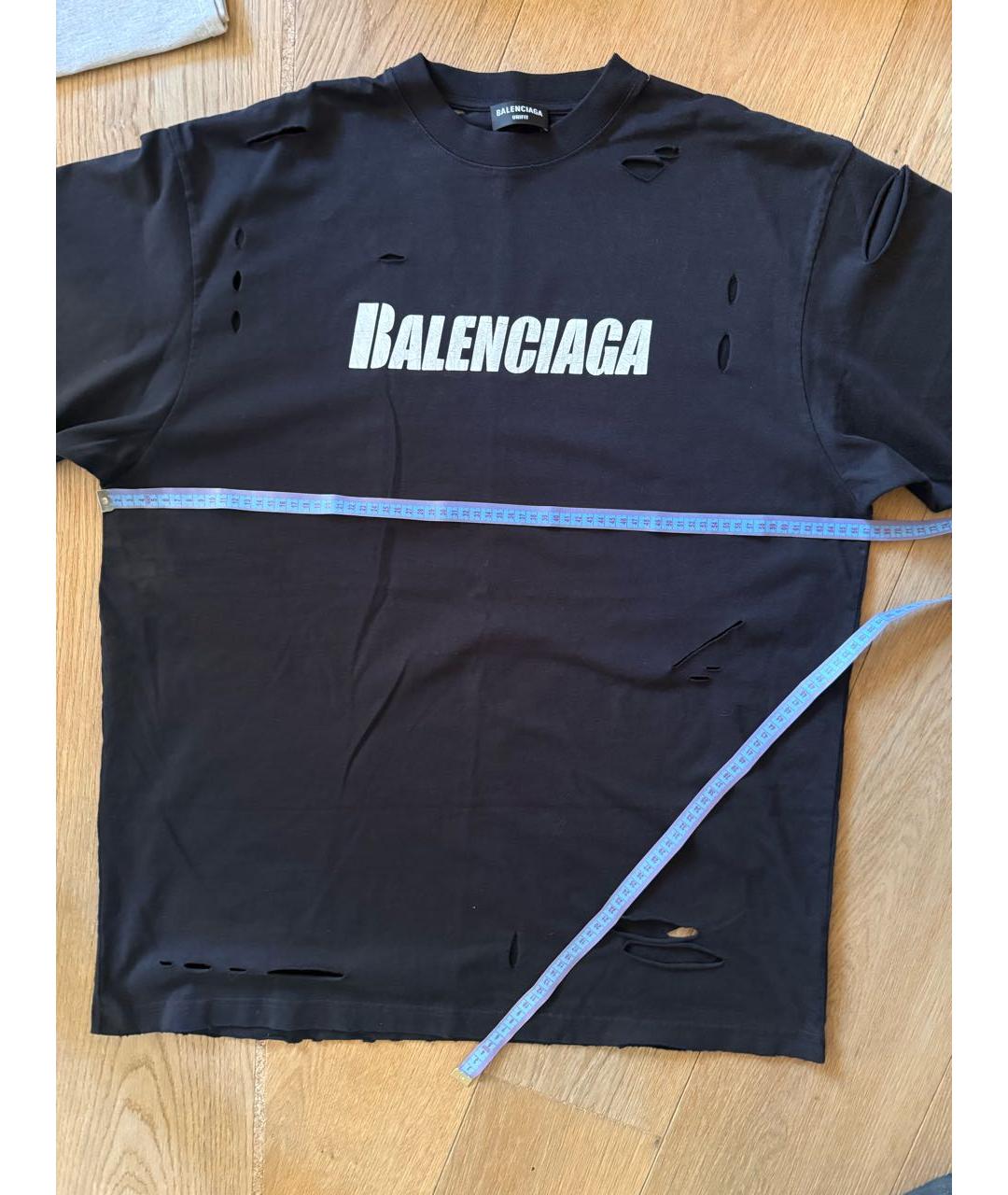BALENCIAGA Черное хлопковое повседневное платье, фото 6