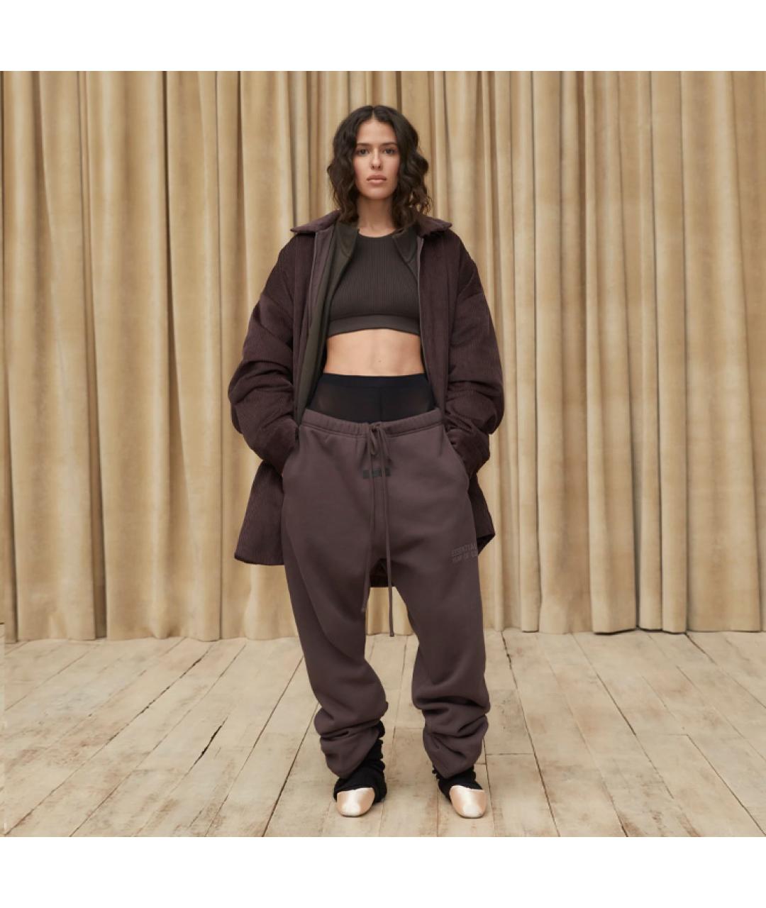 FEAR OF GOD ESSENTIALS Фиолетовая куртка, фото 3