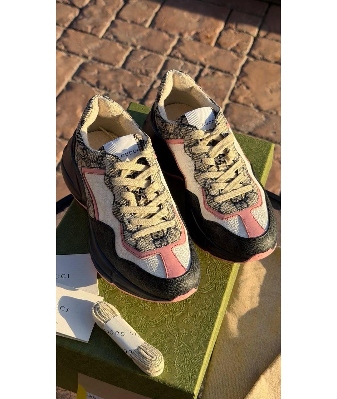GUCCI Мульти кроссовки, фото 7
