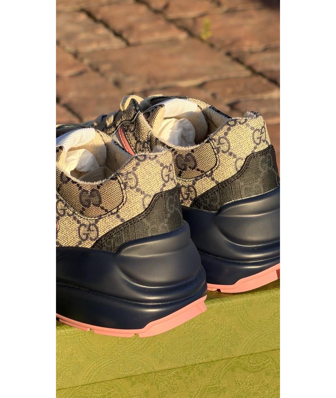 GUCCI Мульти кроссовки, фото 4