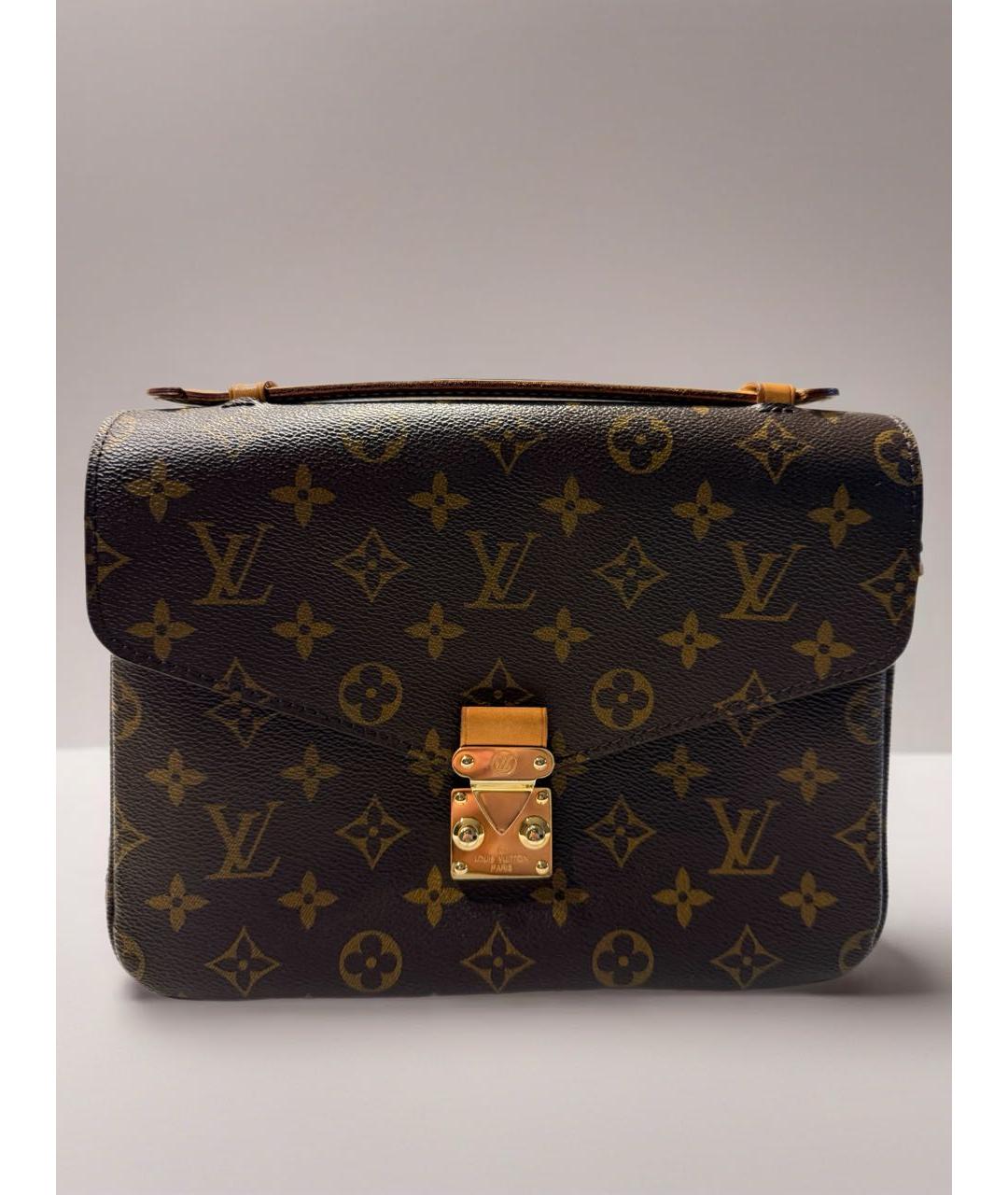 LOUIS VUITTON Коричневая сумка через плечо, фото 9