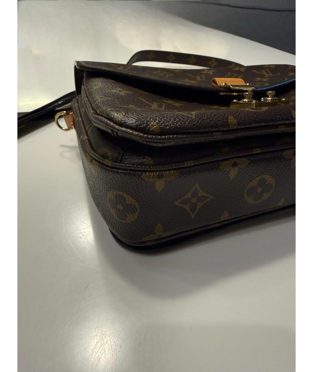 LOUIS VUITTON Коричневая сумка через плечо, фото 8