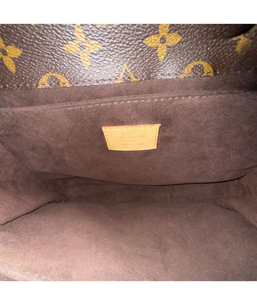 LOUIS VUITTON Коричневая сумка через плечо, фото 4