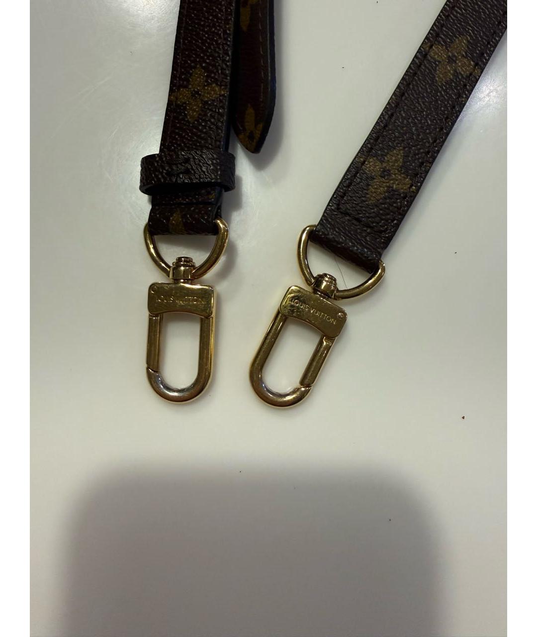 LOUIS VUITTON Коричневая сумка через плечо, фото 5