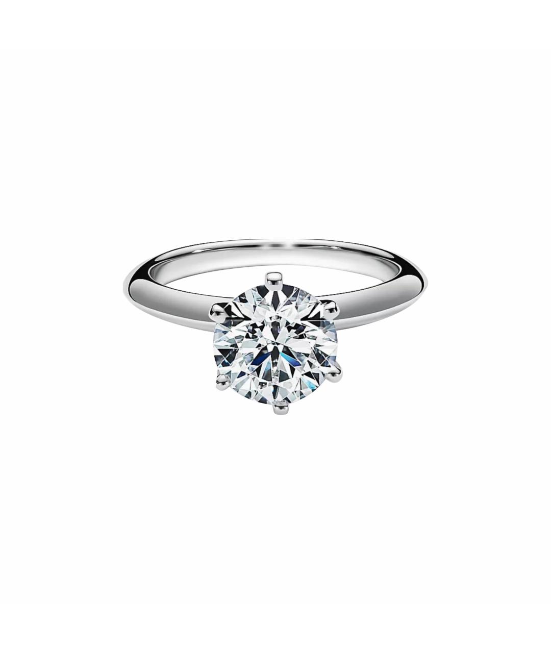 TIFFANY&CO Серебряное платиновое кольцо, фото 1