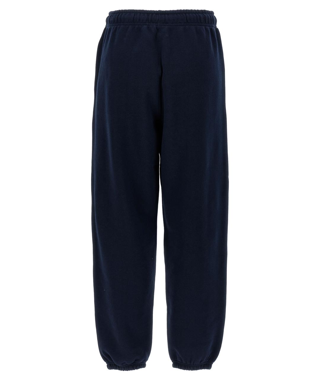 POLO RALPH LAUREN Синие хлопковые прямые брюки, фото 2