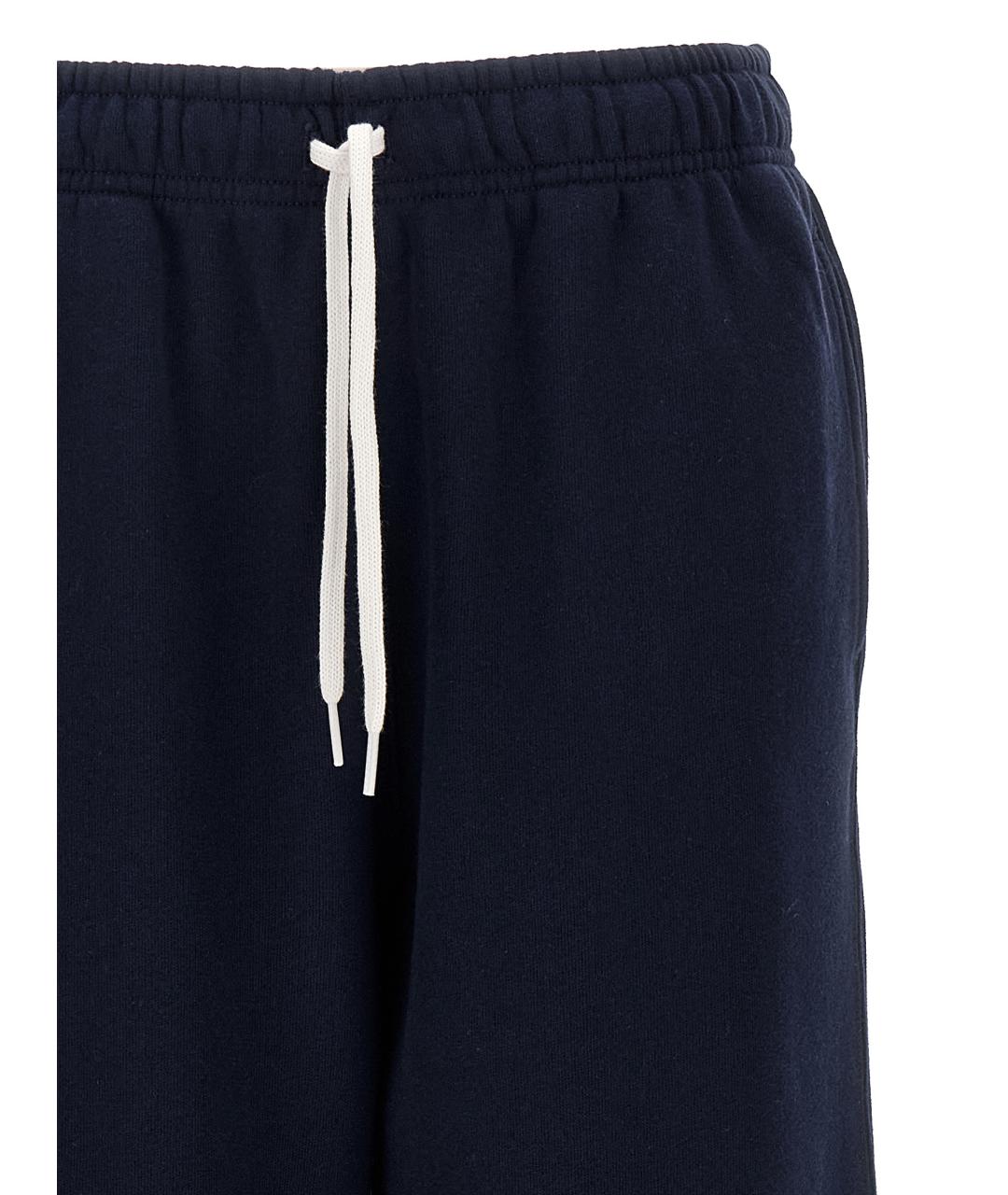 POLO RALPH LAUREN Синие хлопковые прямые брюки, фото 3