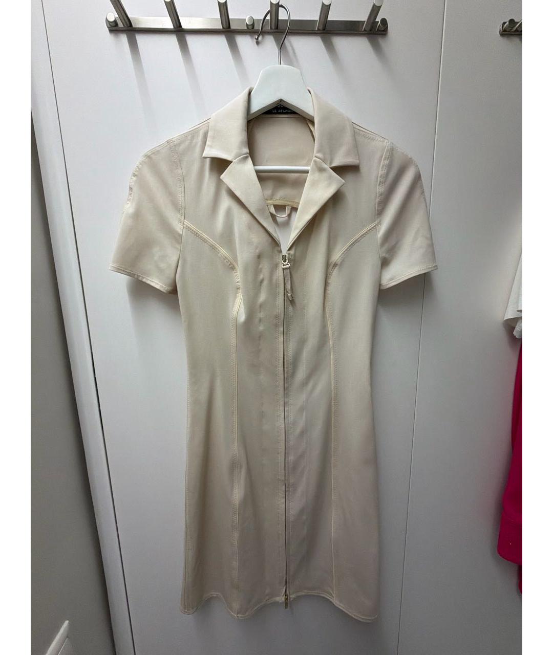 JACQUEMUS Бежевое платье, фото 5