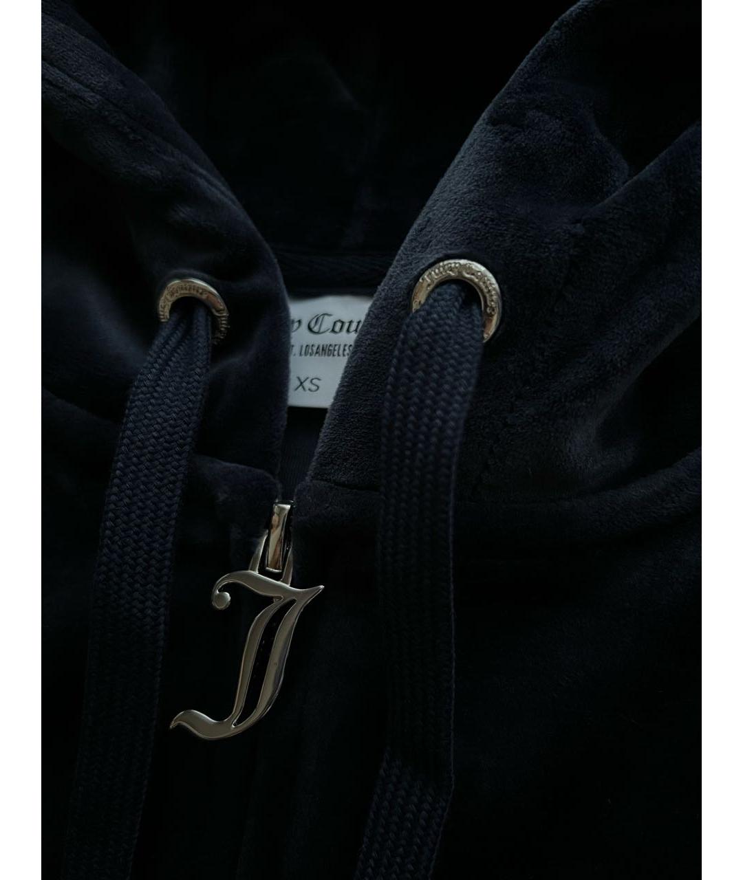 JUICY COUTURE Темно-синий велюровый спортивные костюмы, фото 4