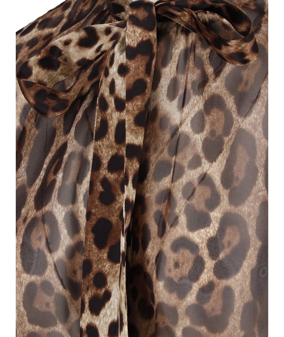 DOLCE&GABBANA Мульти шелковая блузы, фото 3