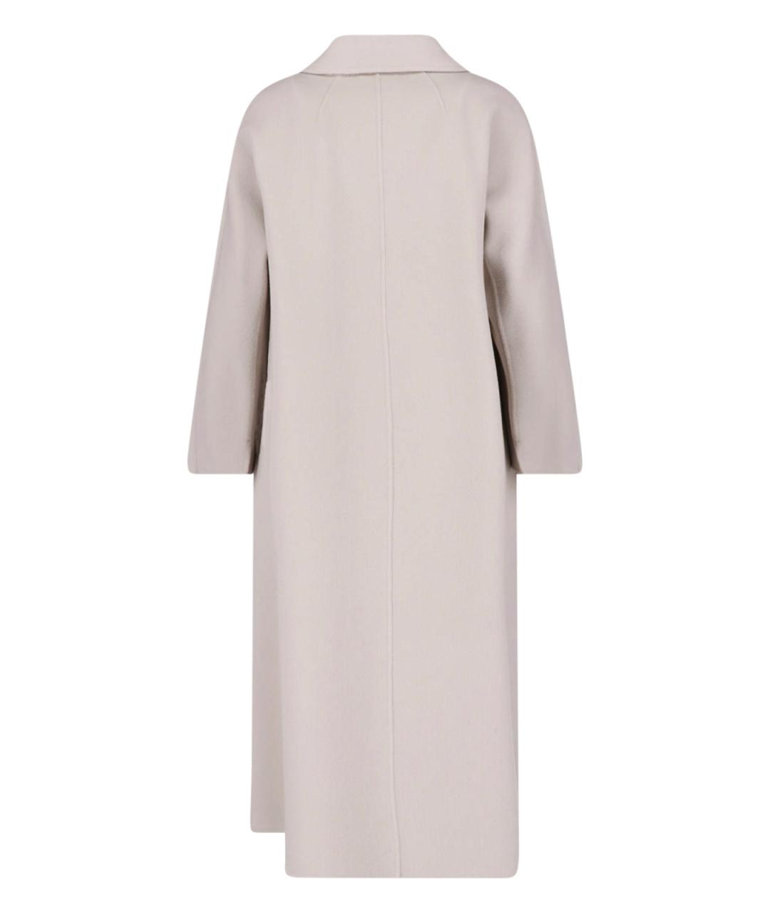 'S MAX MARA Бежевое шерстяное пальто, фото 3