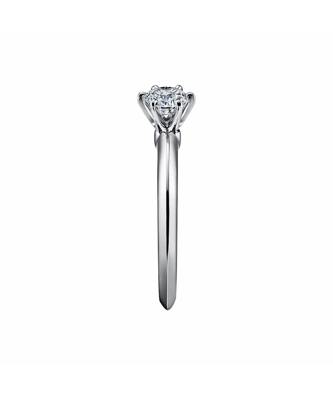 TIFFANY&CO Серебряное платиновое кольцо, фото 1