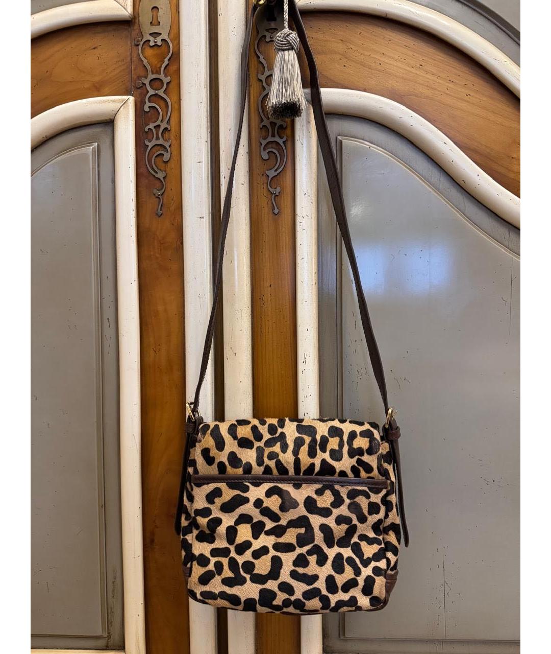 TORY BURCH Коричневая сумка через плечо, фото 2