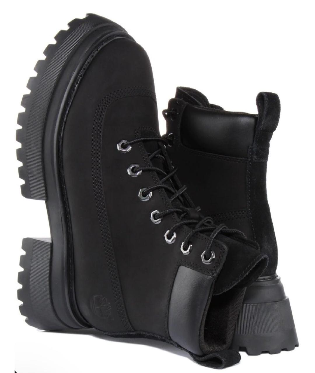 TIMBERLAND Черные нубуковые ботинки, фото 3