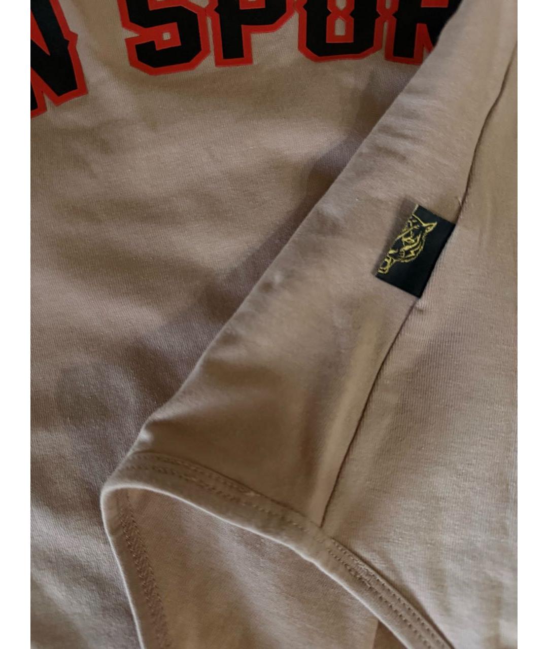 PLEIN SPORT Розовое хлопковое боди, фото 3