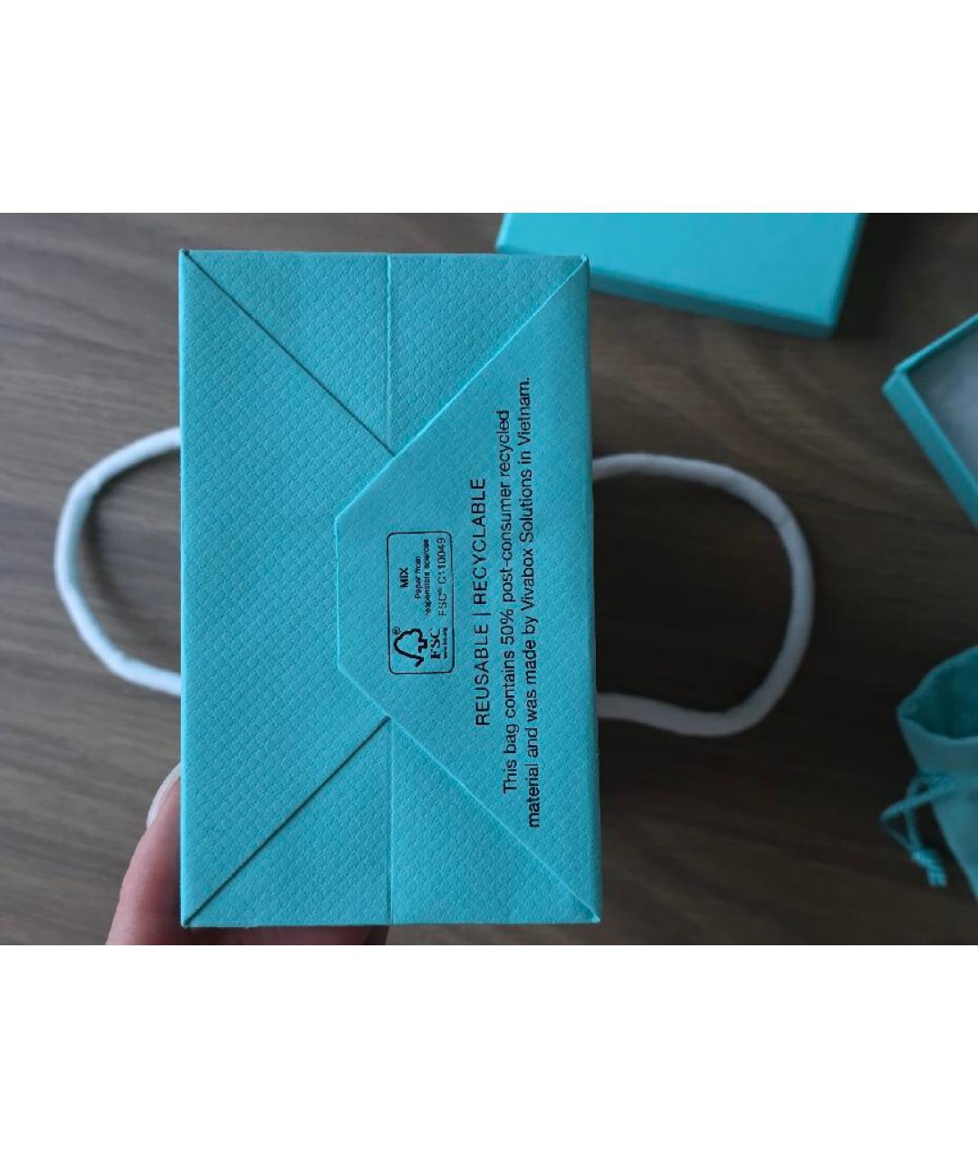 TIFFANY&CO Розовое серебряное колье, фото 4