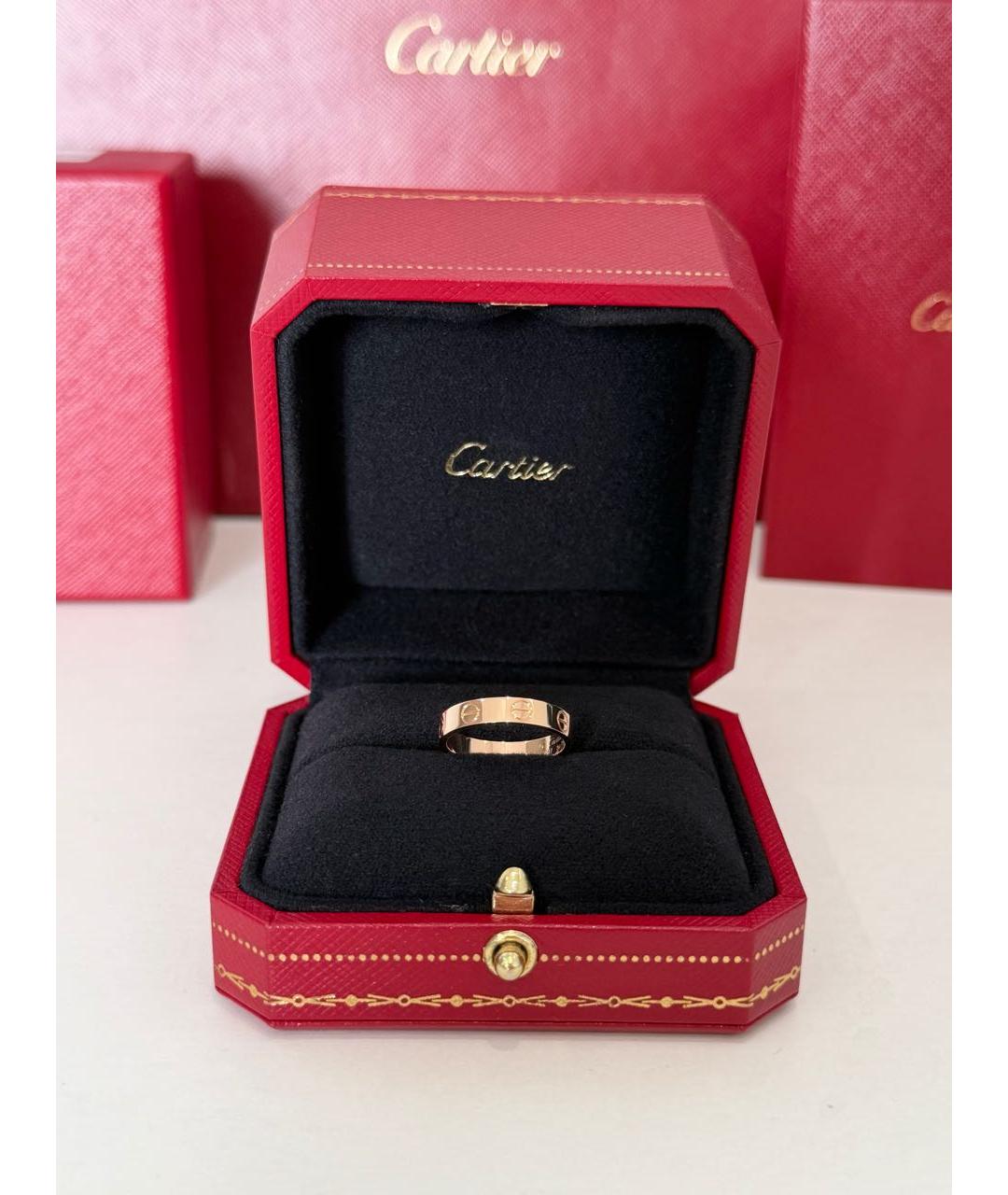 CARTIER Золотое кольцо из розового золота, фото 5
