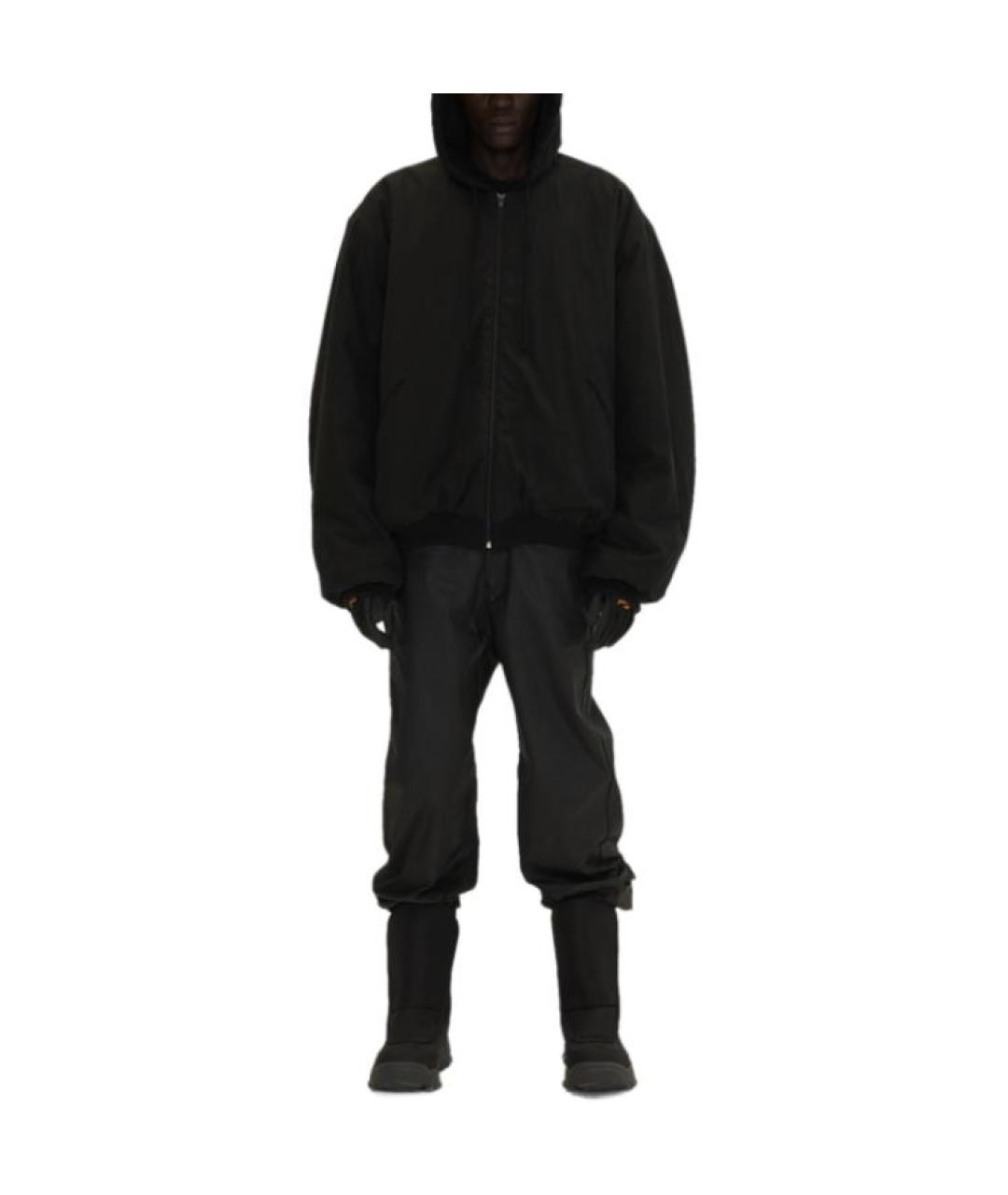YEEZY Черная куртка, фото 4