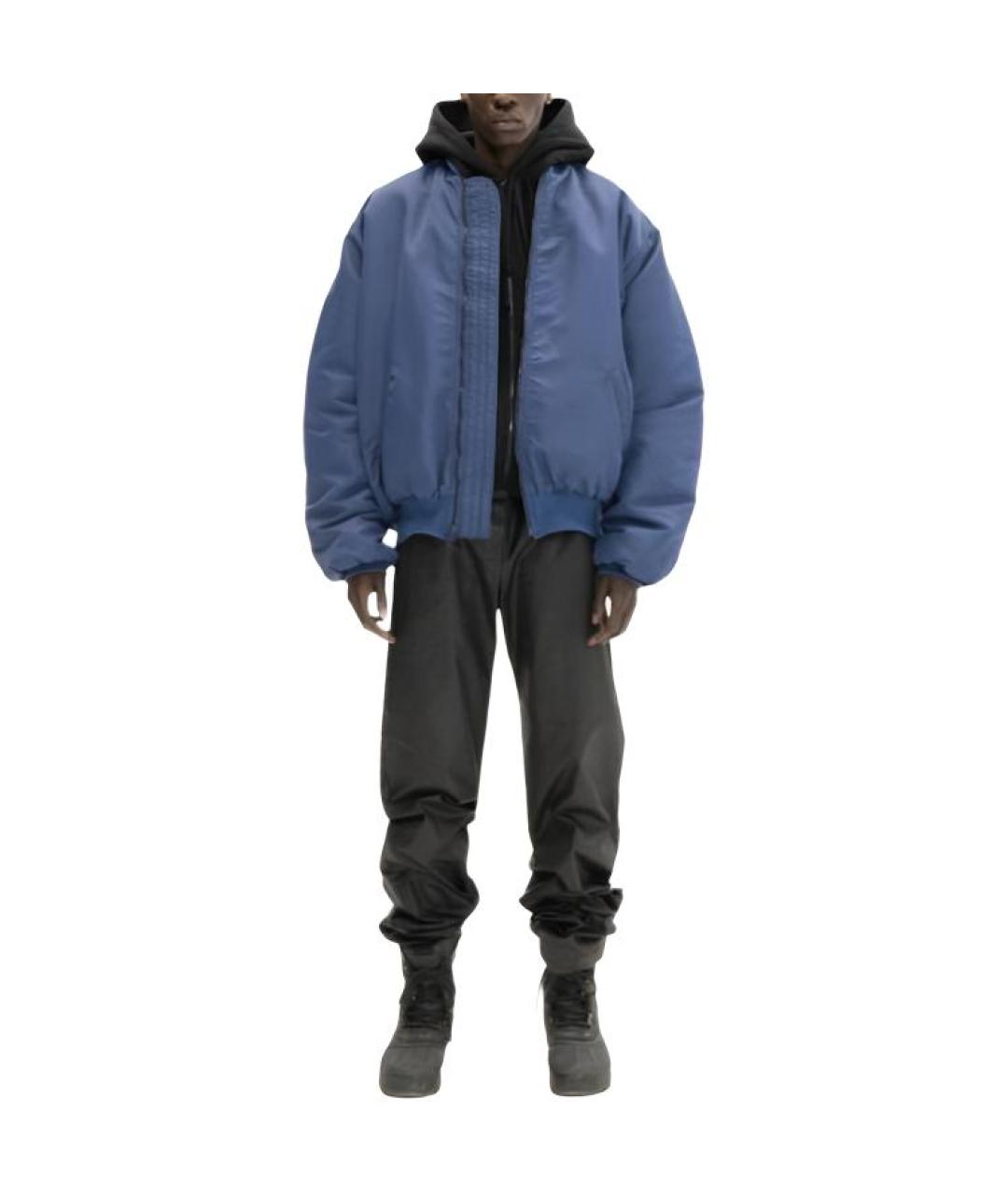 YEEZY Синяя куртка, фото 5