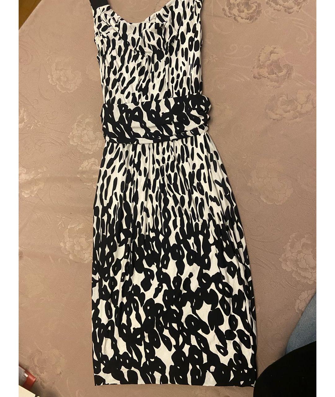 MAX MARA Мульти вискозное коктейльное платье, фото 2
