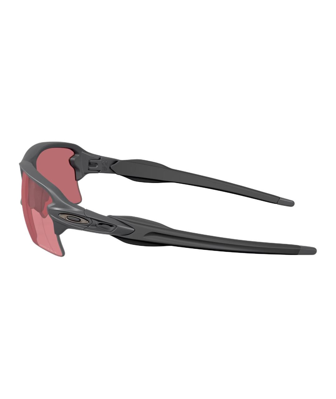 OAKLEY Серые пластиковые солнцезащитные очки, фото 3