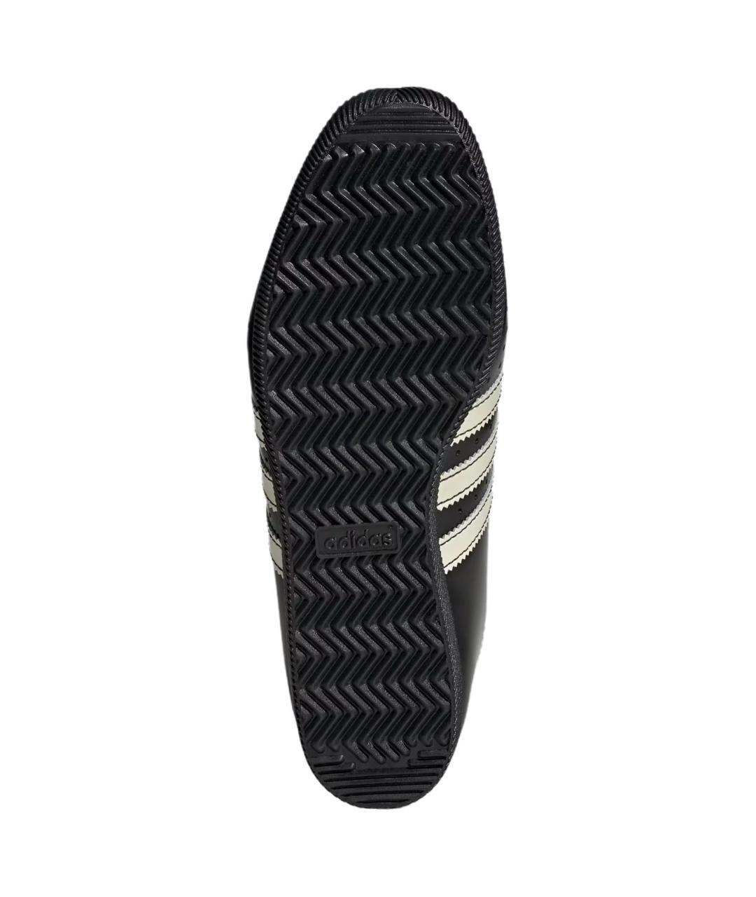 ADIDAS Черные кожаные кеды, фото 4