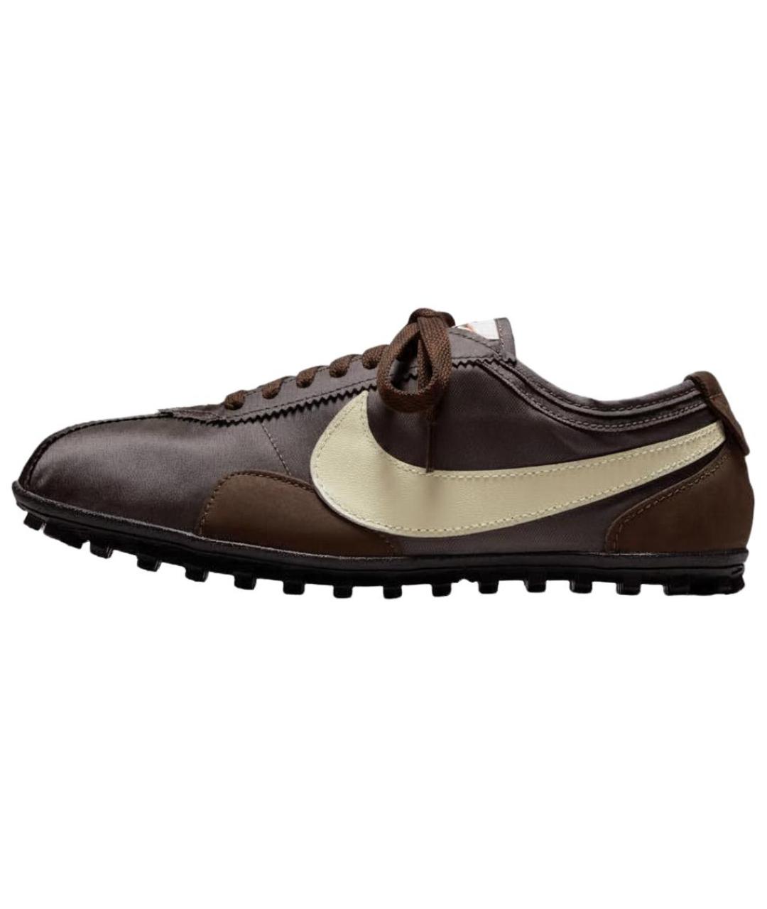 NIKE Коричневые синтетические кроссовки, фото 2
