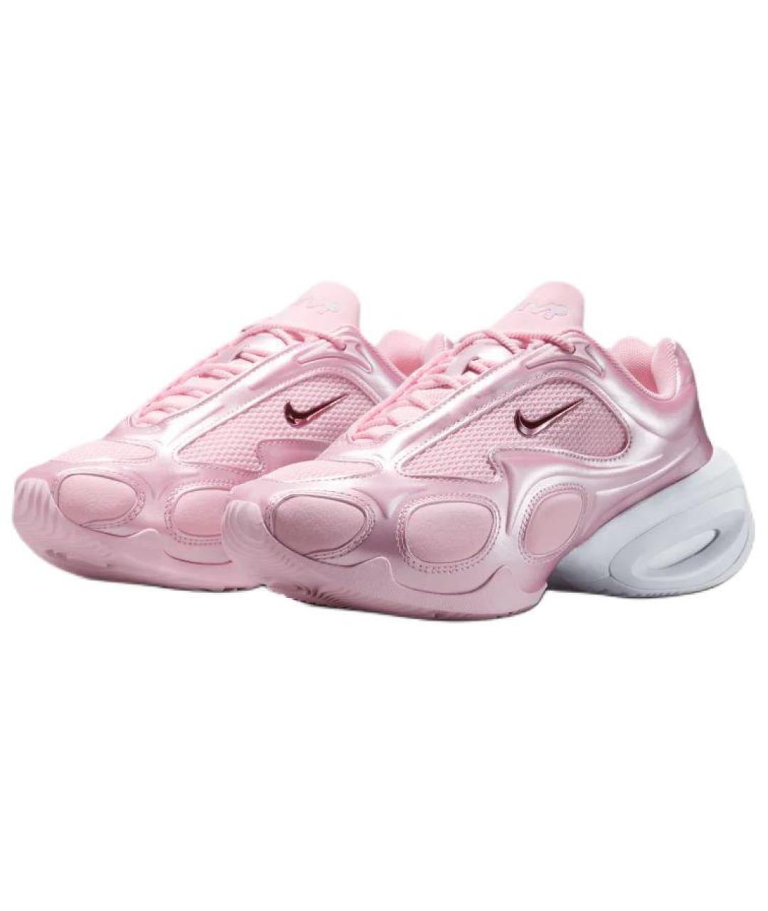 NIKE Розовые синтетические кроссовки, фото 3