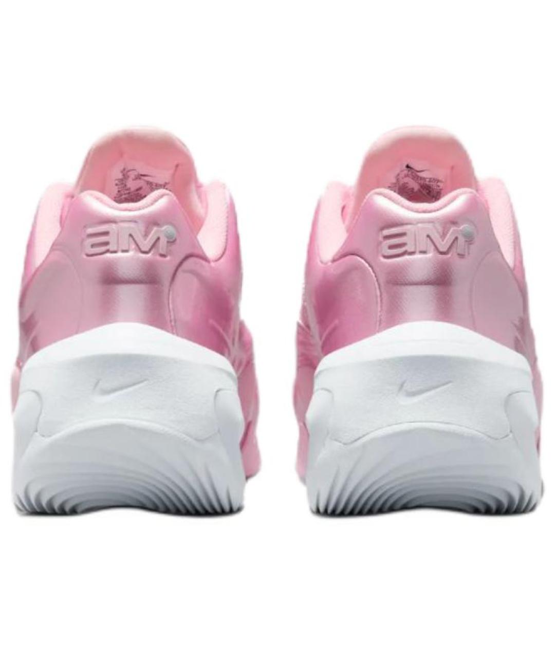 NIKE Розовые синтетические кроссовки, фото 5
