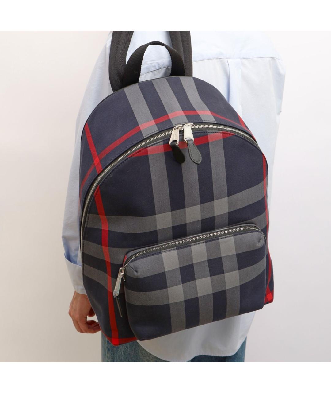 BURBERRY Темно-синий рюкзак, фото 3