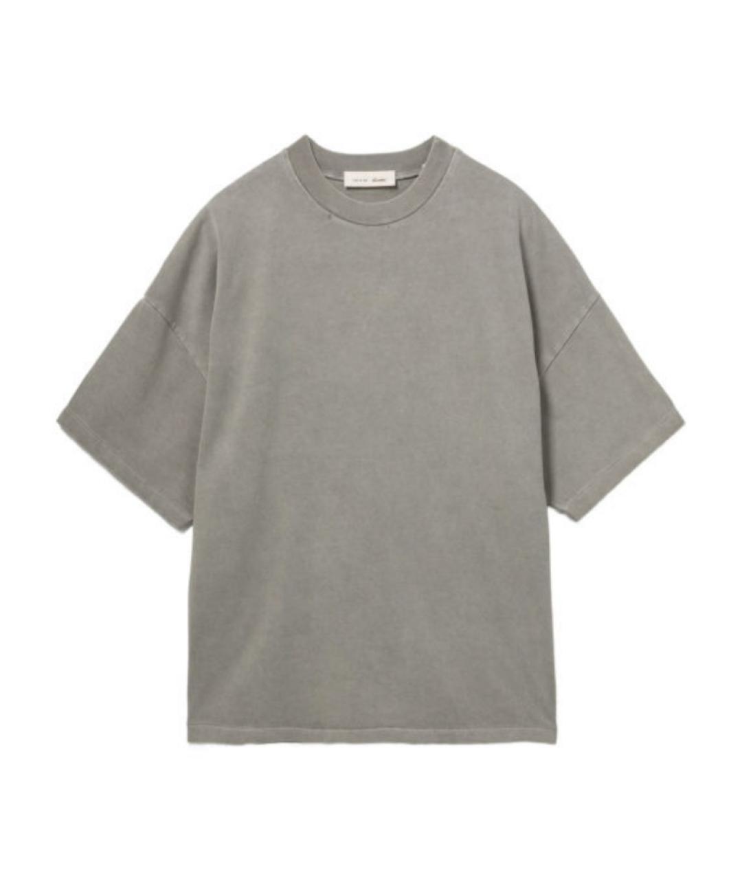 FEAR OF GOD ESSENTIALS Серая футболка, фото 1