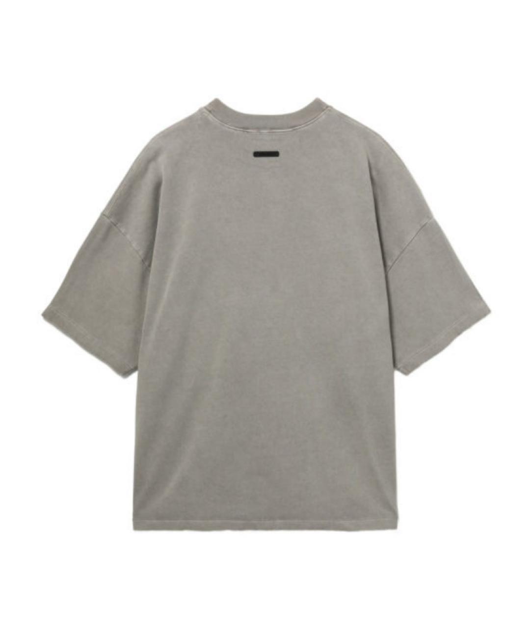 FEAR OF GOD ESSENTIALS Серая футболка, фото 2