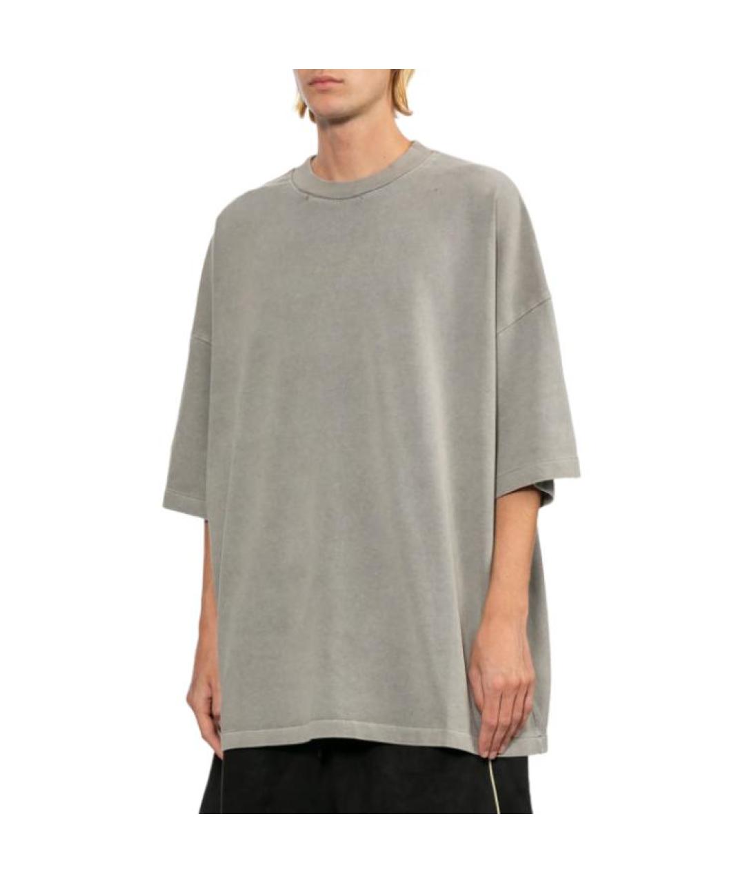 FEAR OF GOD ESSENTIALS Серая футболка, фото 4