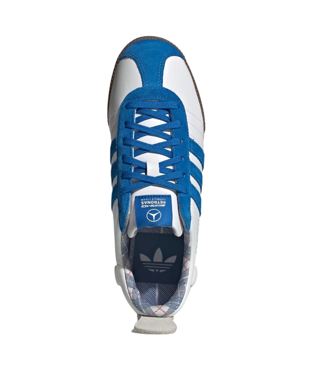 ADIDAS Белые кожаные кроссовки, фото 4