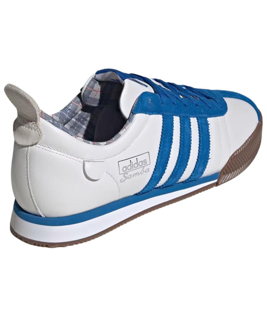 ADIDAS Белые кожаные кроссовки, фото 5