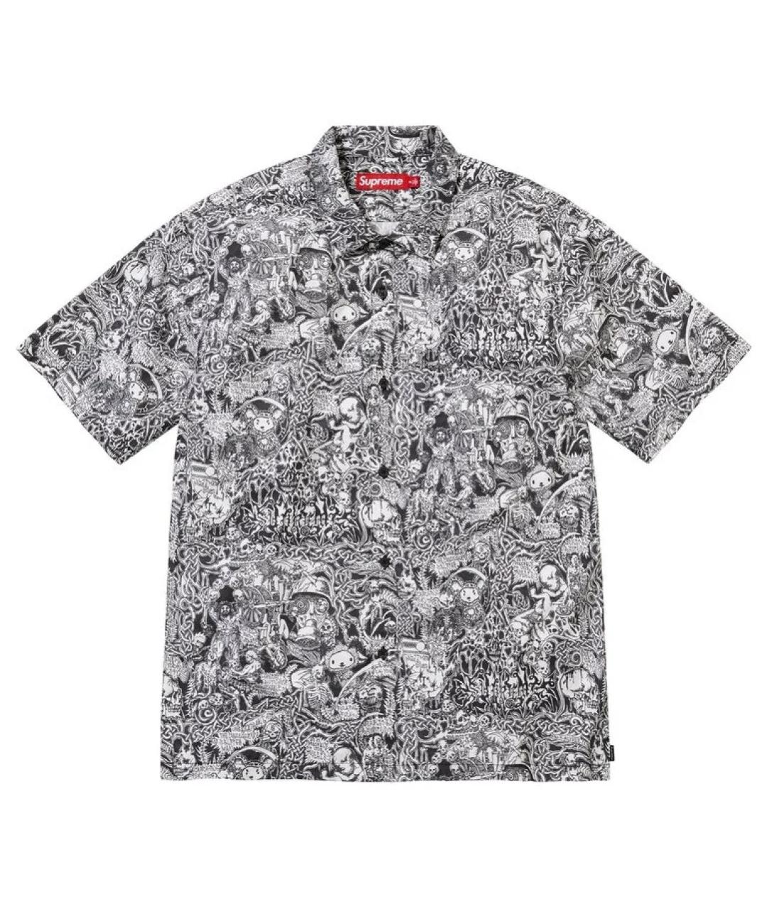 SUPREME Белая рубашка, фото 1