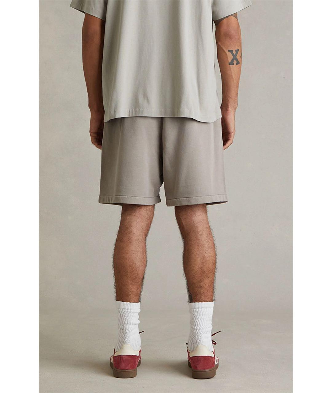 FEAR OF GOD ESSENTIALS Серые хлопковые шорты, фото 2
