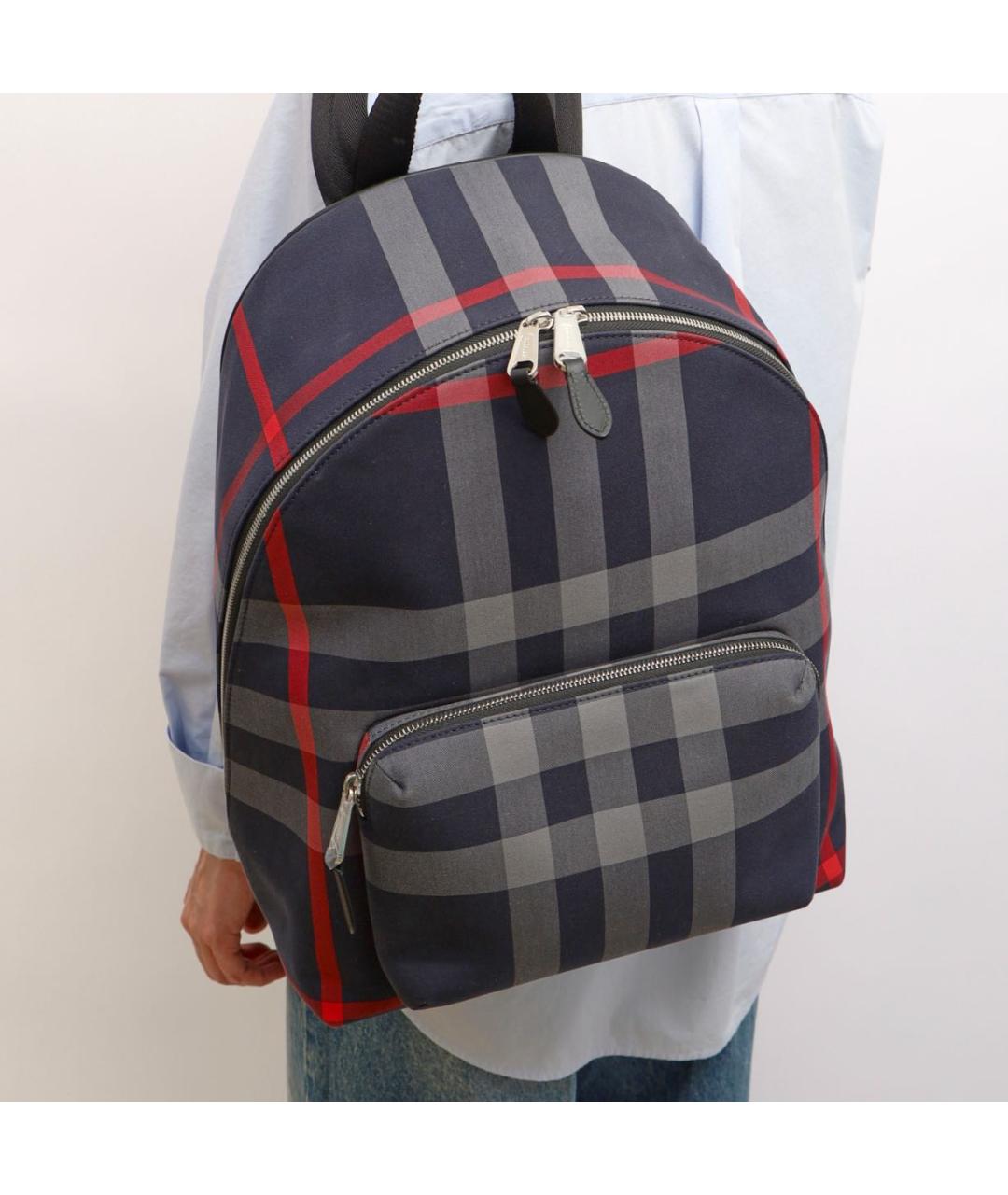 BURBERRY Темно-синий рюкзак, фото 3