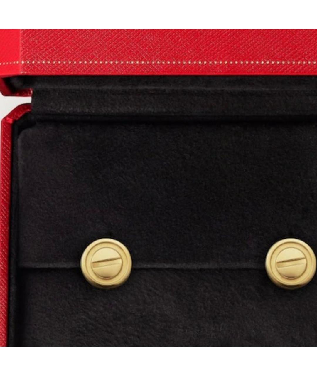 CARTIER Золотые серьги из желтого золота, фото 5