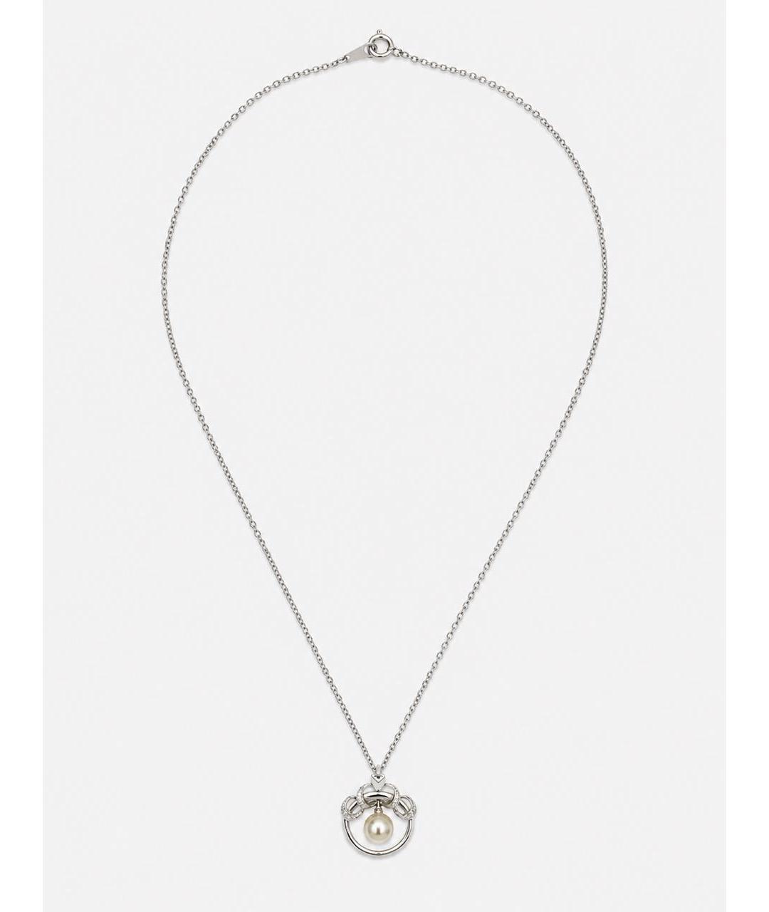 Mikimoto Серебряное серебряное колье, фото 7