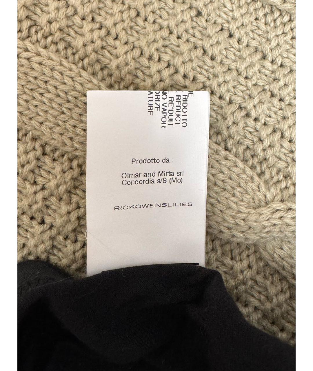 RICK OWENS Черное вискозное платье, фото 4