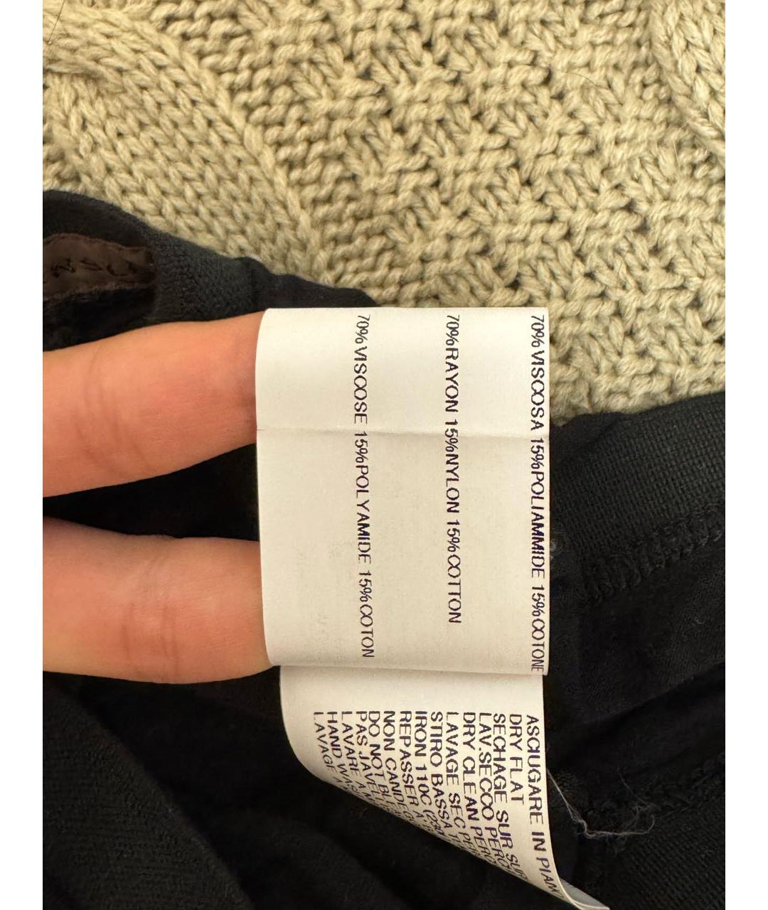 RICK OWENS Черное вискозное платье, фото 5