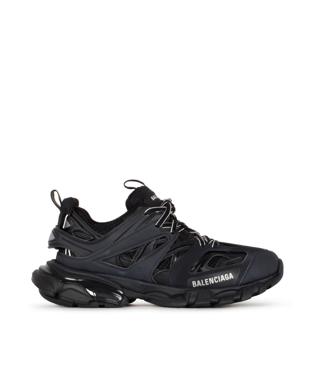 BALENCIAGA Черные синтетические кроссовки, фото 1