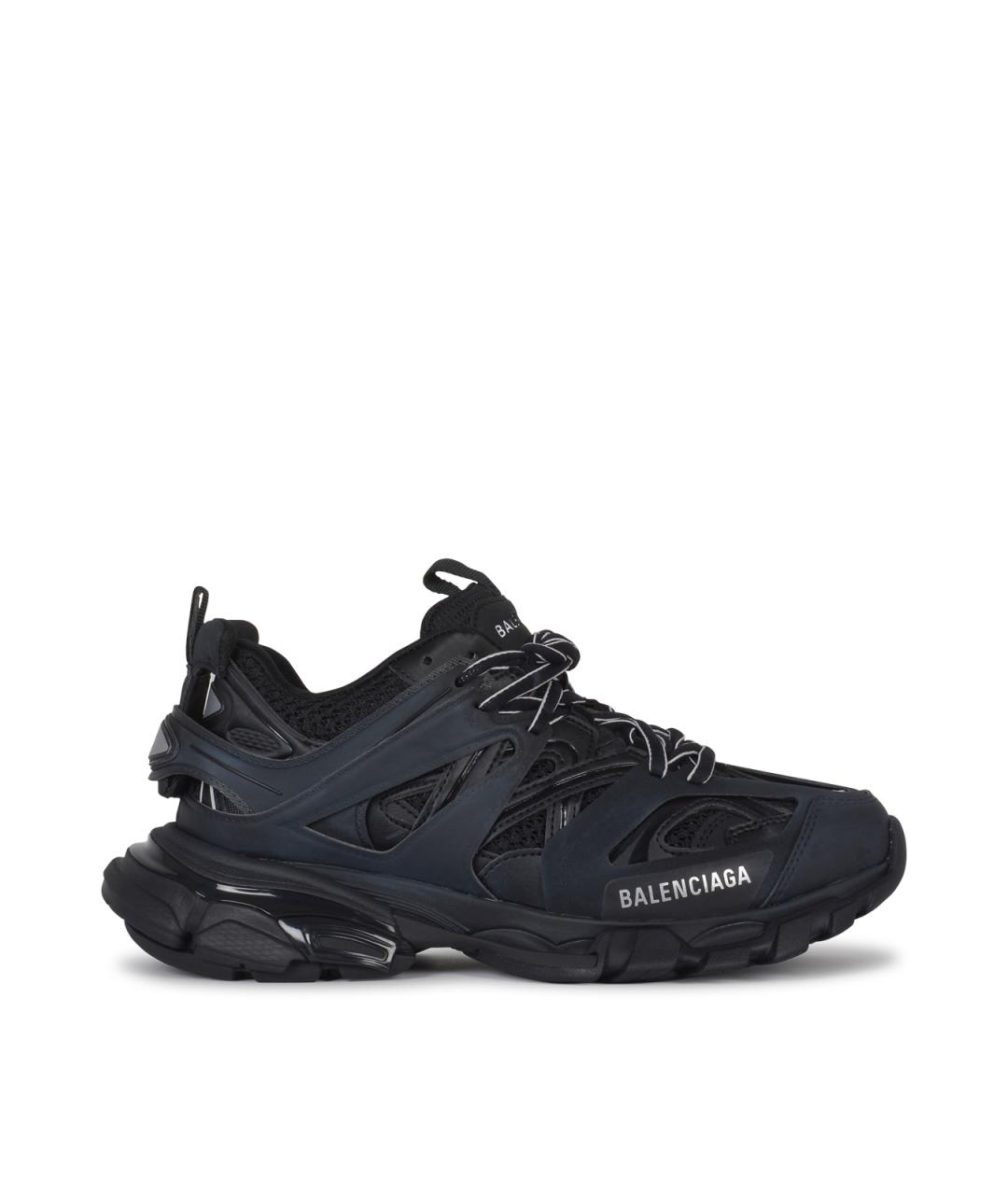 BALENCIAGA Черные синтетические кроссовки, фото 2