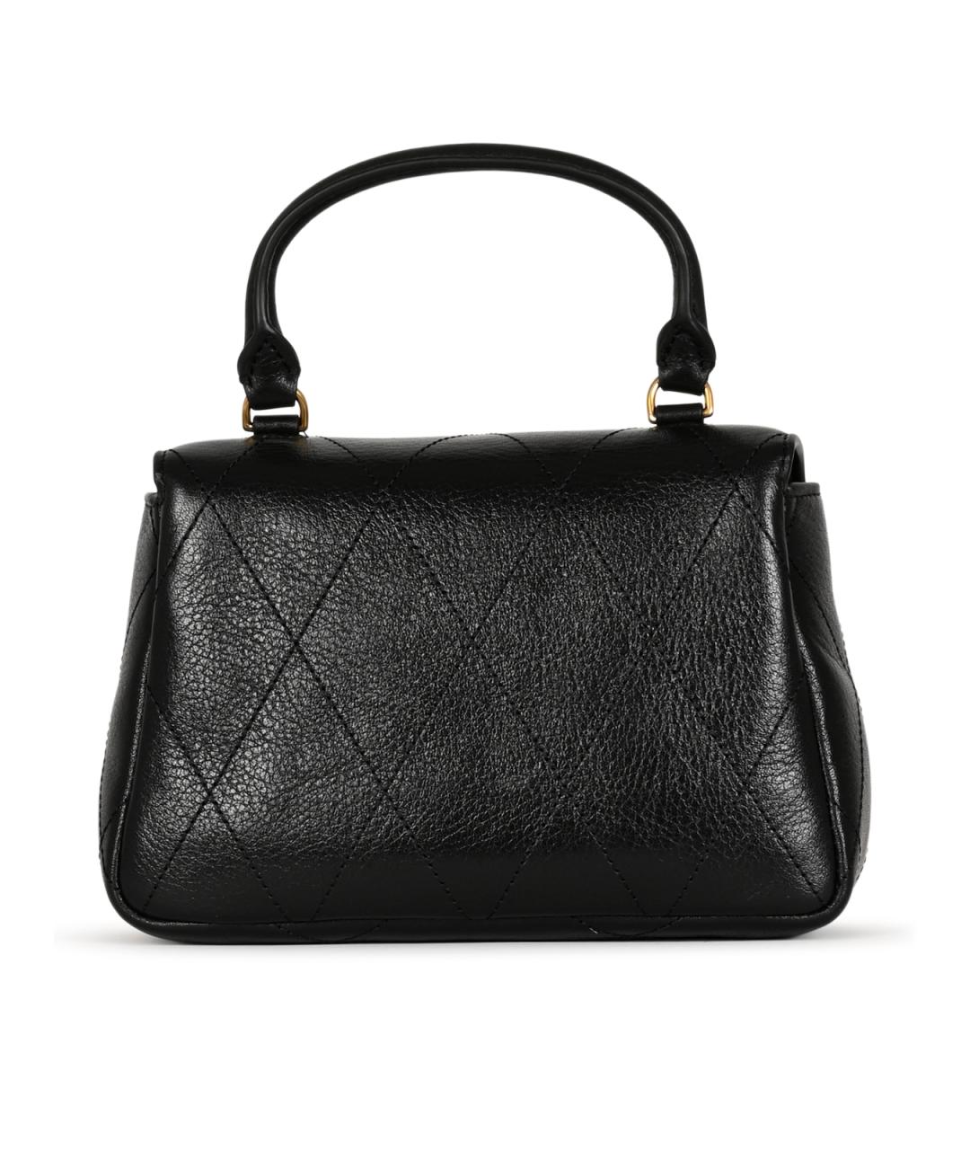 TORY BURCH Черная сумка с короткими ручками, фото 3