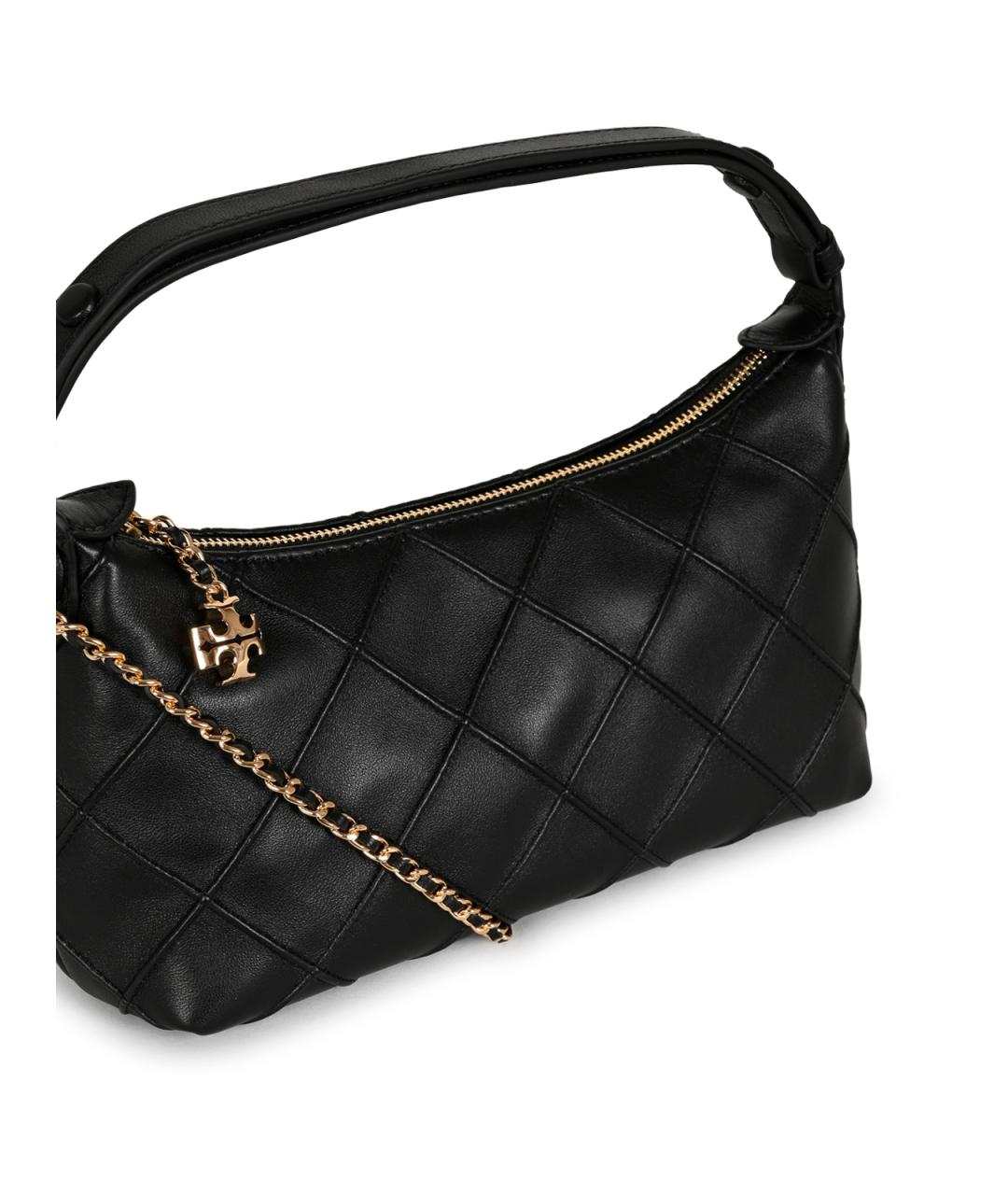 TORY BURCH Черная сумка с короткими ручками, фото 3