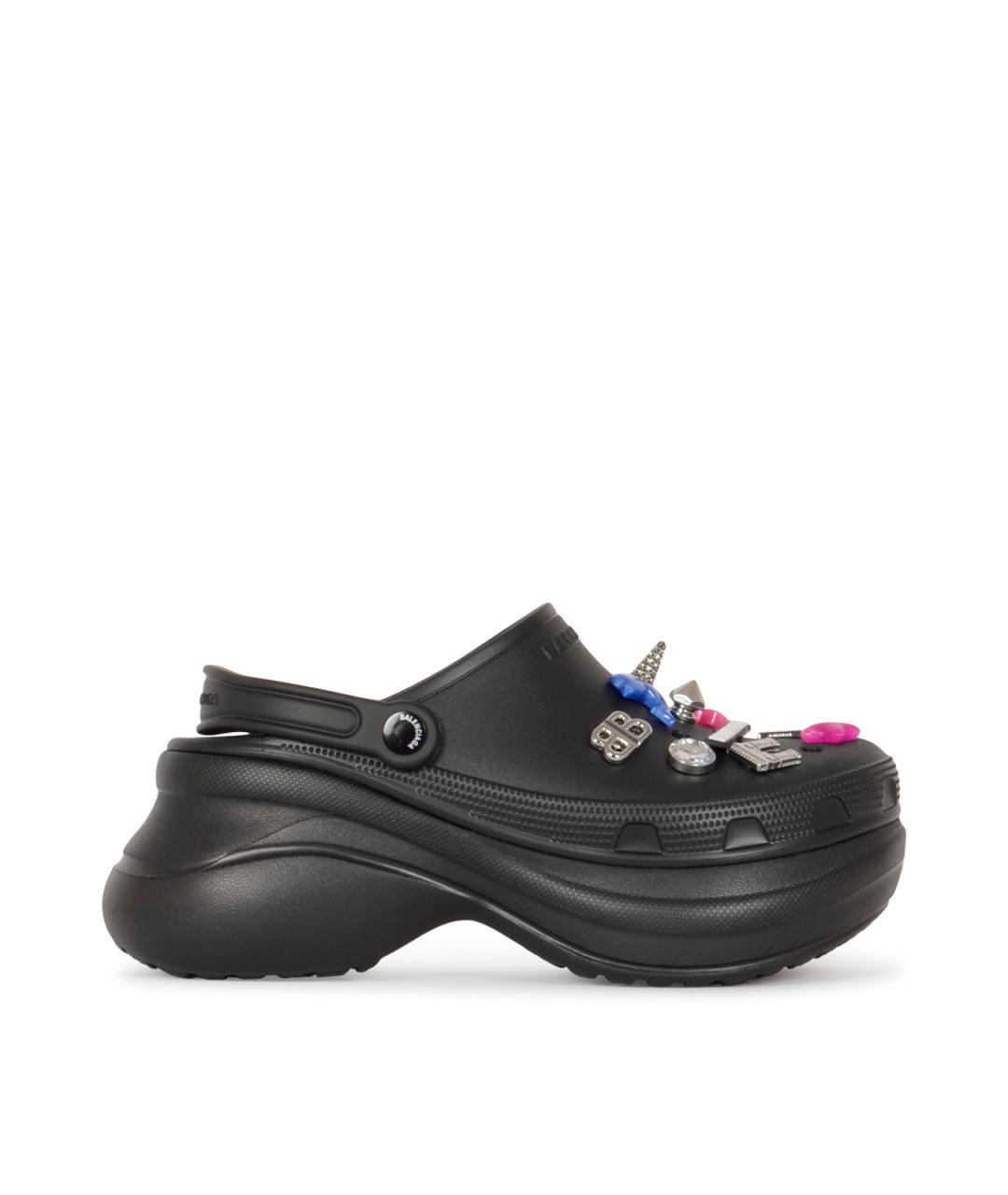 BALENCIAGA Черные сандалии, фото 1